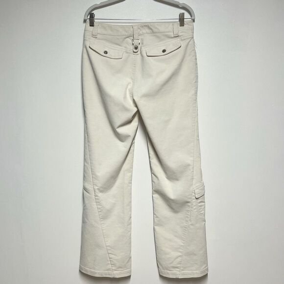 ATHLETA Corduroy Bone Dipper Cargo Flare Pants Sz 10 - Picture 5 of 6